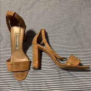 Manolo Blahnik Tan Sandals Size 38